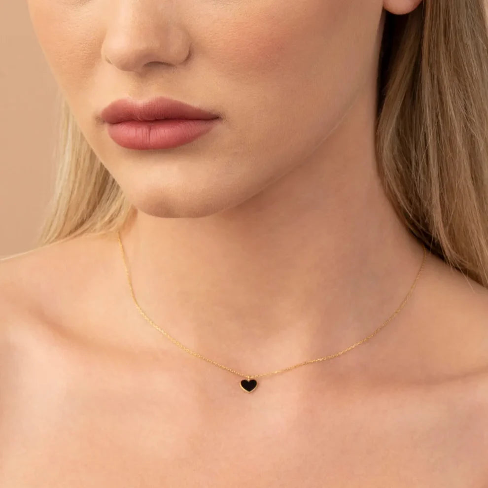 Enduring Love Necklace | Black