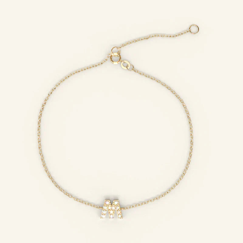 DAINTY INITIAL BRACELET