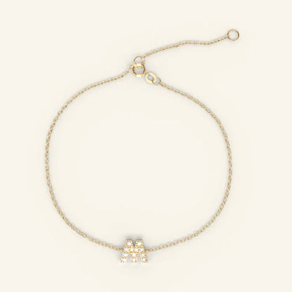 DAINTY INITIAL BRACELET