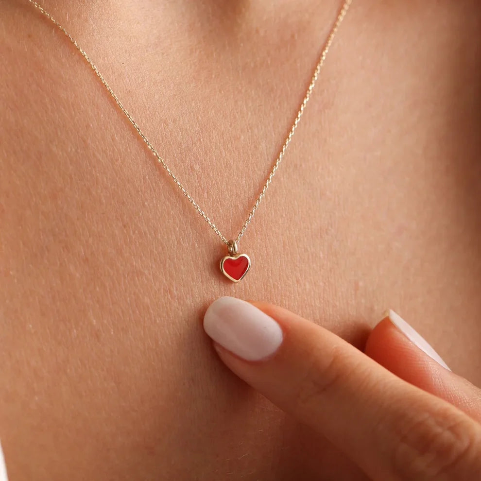 Enduring Love Necklace | Red