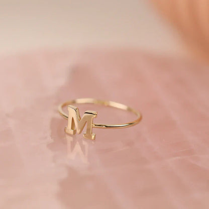 CHROME INITIAL RING