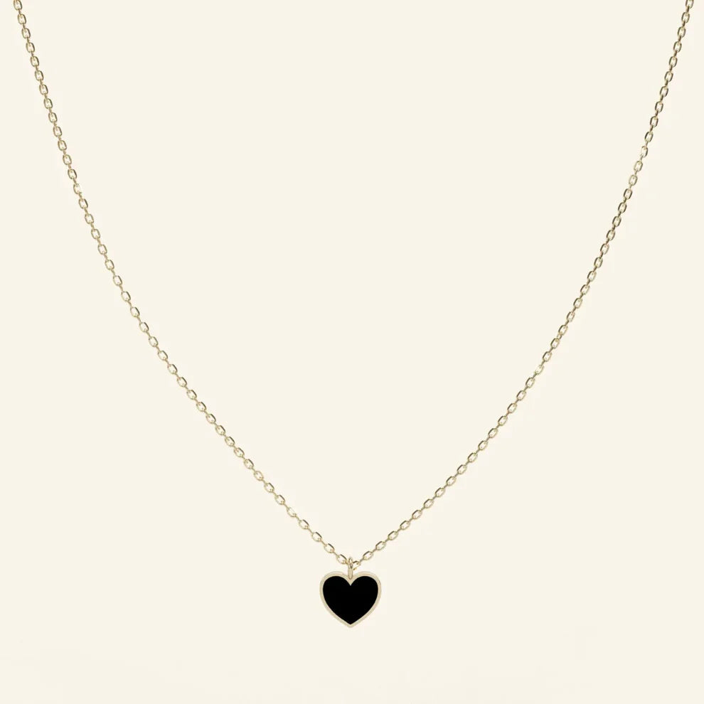 Enduring Love Necklace | Black