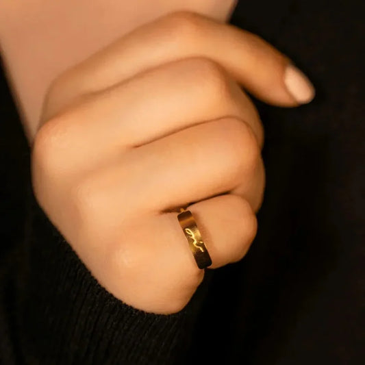 Patience Bar Ring