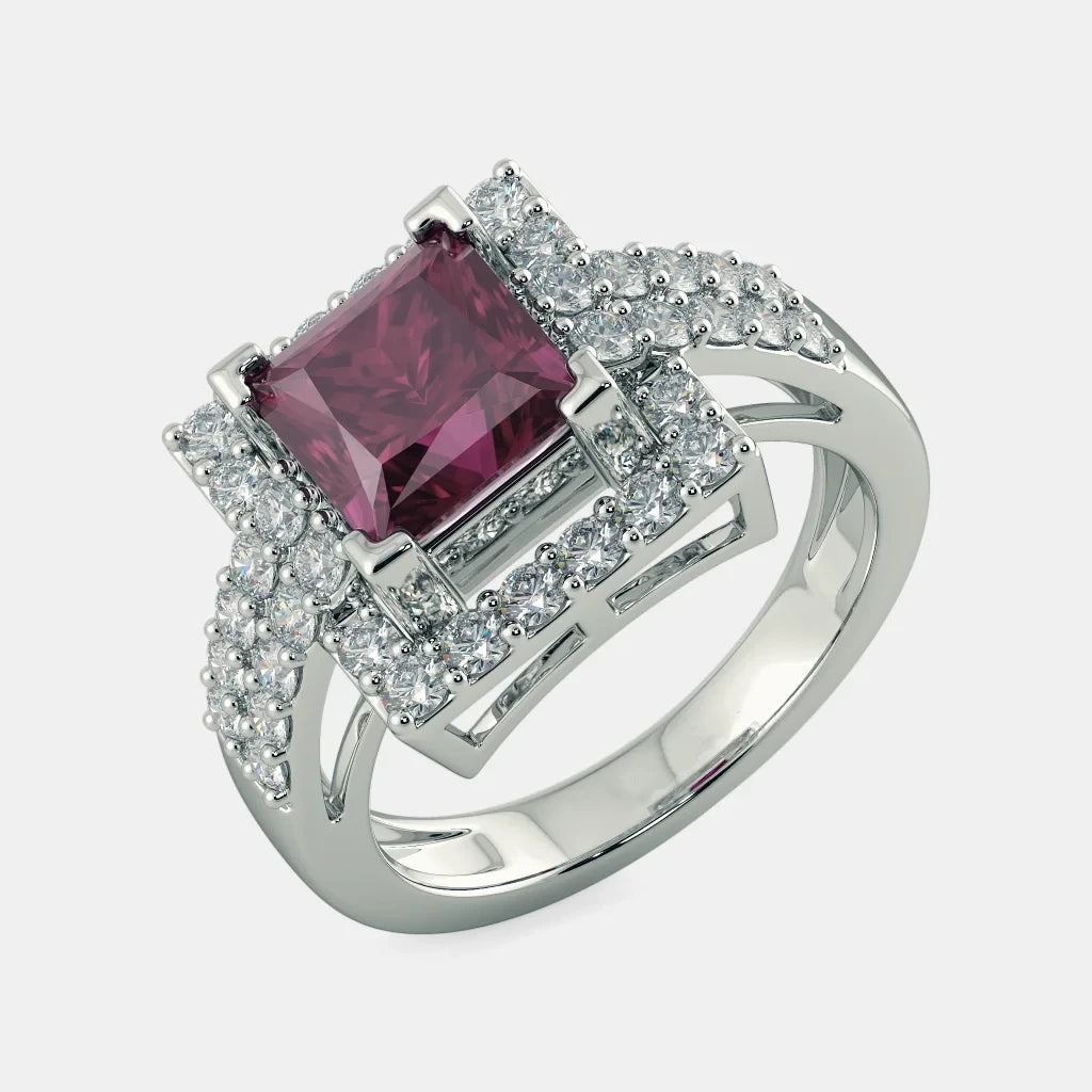 Royal Bloom Ring- 925 Silver