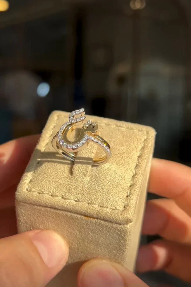 Arabic Encursted Ring