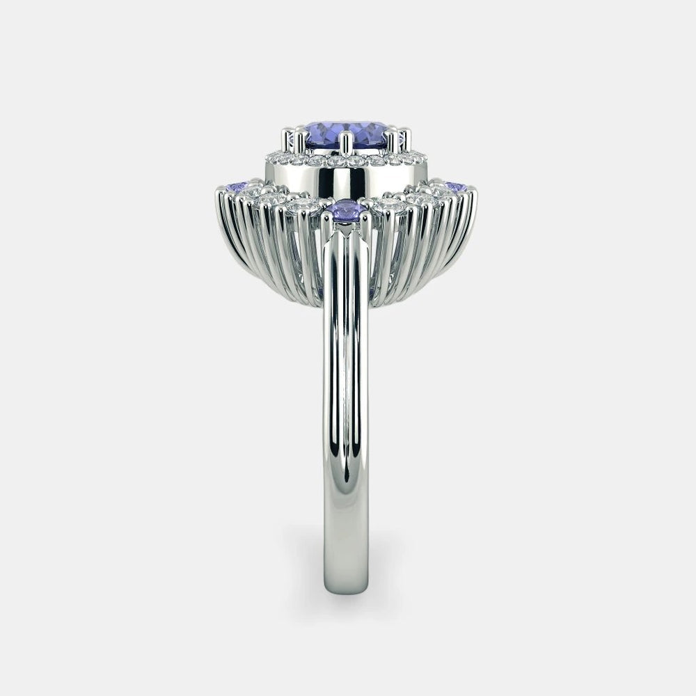 Elite Blue Ring - 925 Silver