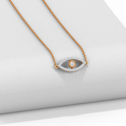 Evil Eye Necklace - 925 Silver