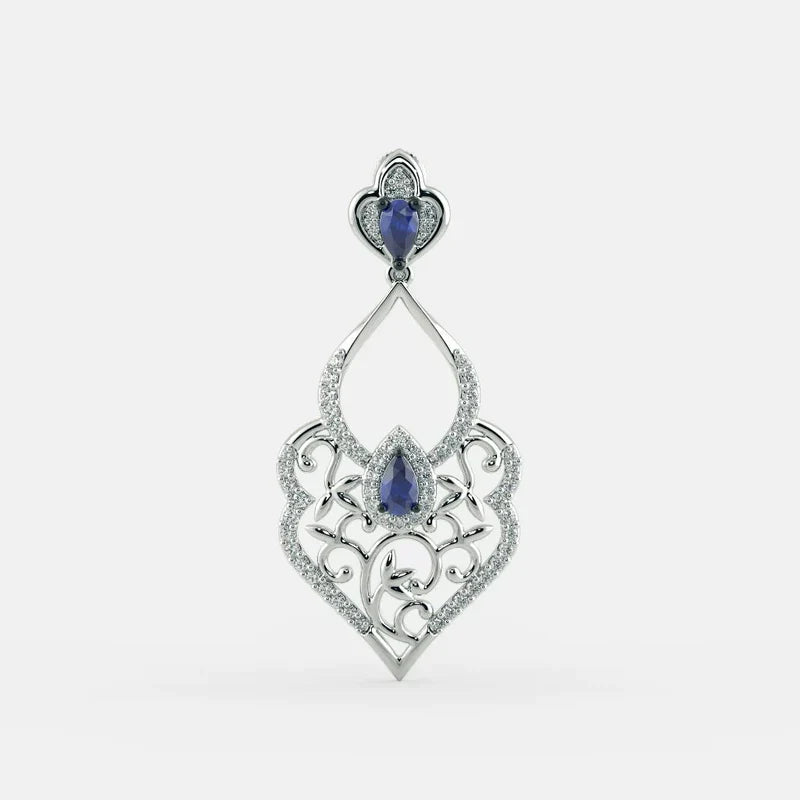 Exquisite Earrings - 925 Silver