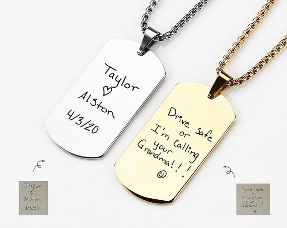 TAG NECKLACE - MEN