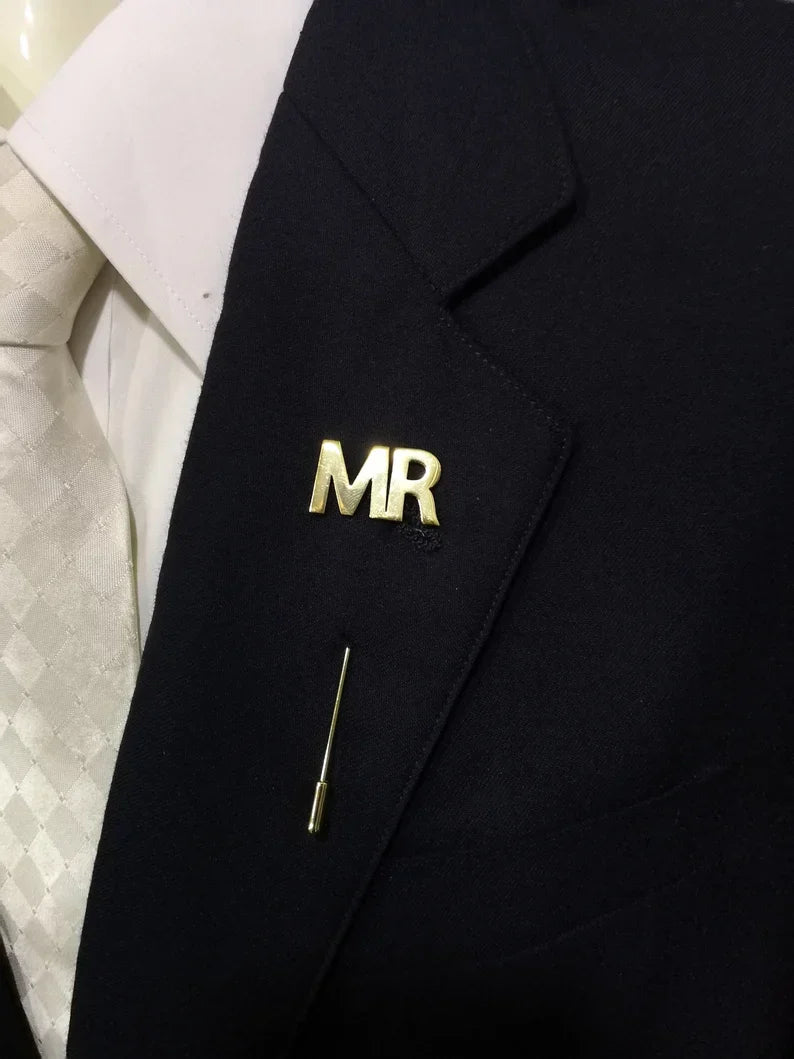 INITIAL LAPEL PIN