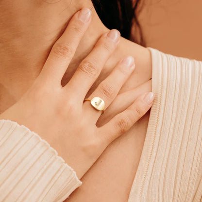 DAZZLING PROMISE RING