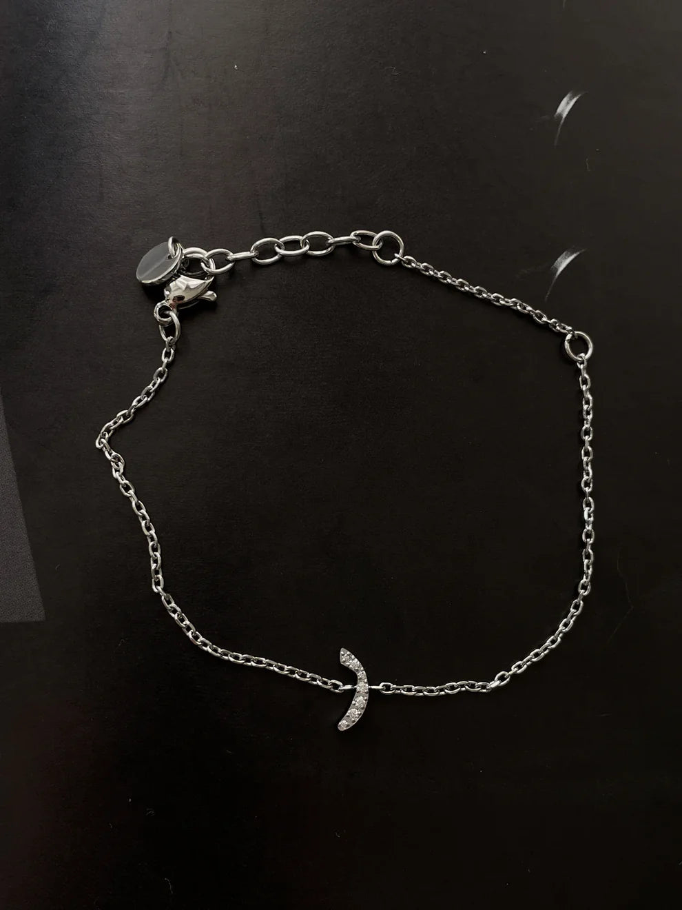 Dazzling Arabic Initial Bracelet