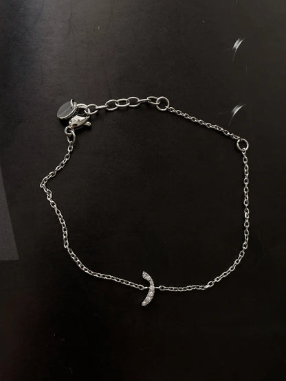 Dazzling Arabic Initial Bracelet