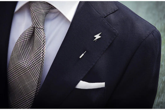 LIGHTNING BOLT LAPEL PIN