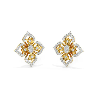 Marina Stud Earrings - 925 Silver