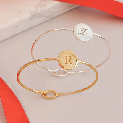 PLATE BANGLE - SILVER
